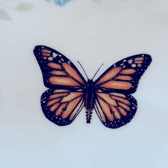 Set of Two Lenox Butterfly Meadow Small Plates - Picture 4 of 6